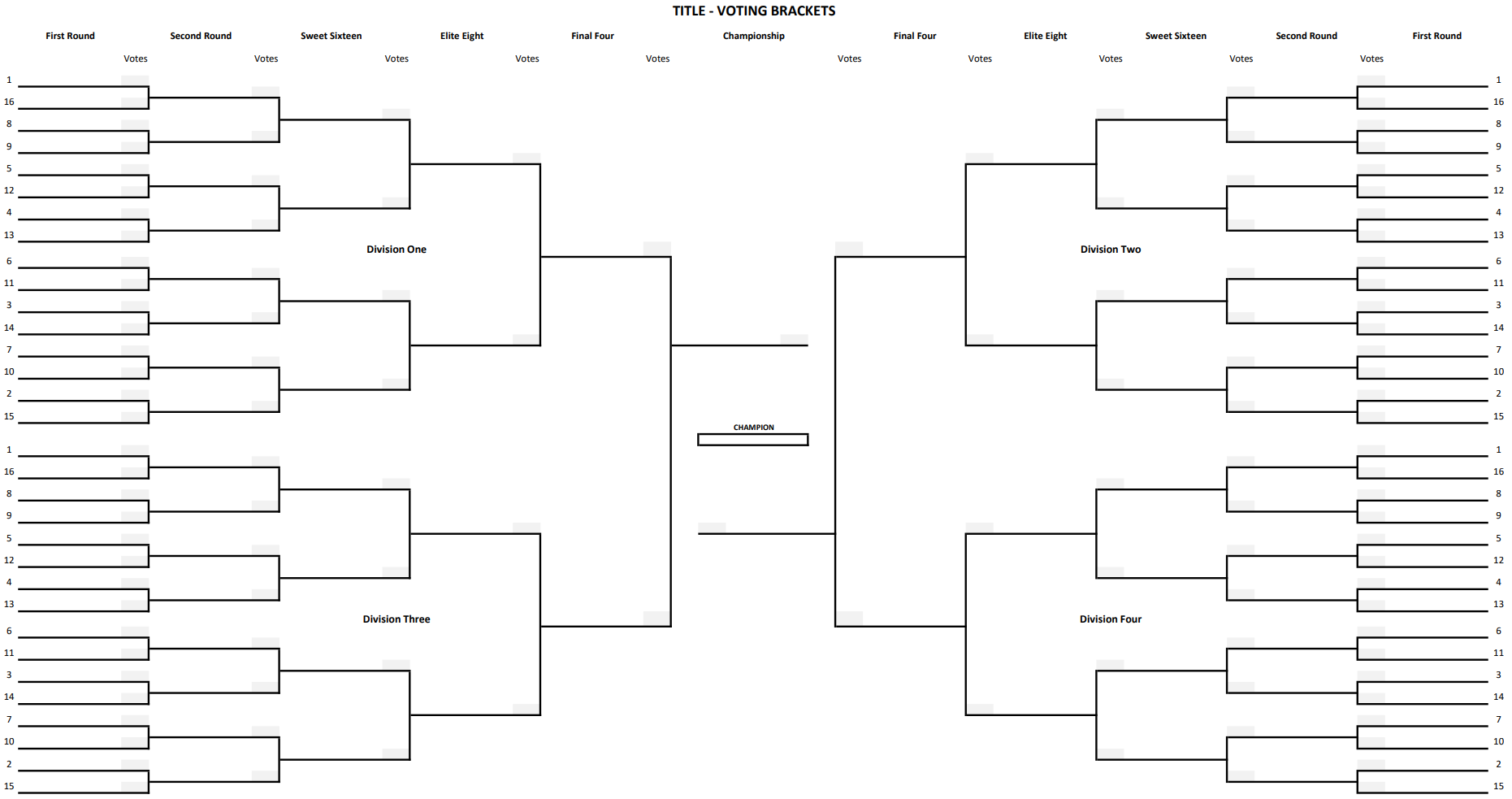 About – Voting Brackets